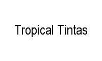 Logo Tropical Tintas em Tropical