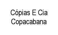 Logo Cópias E Cia Copacabana em Copacabana