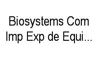 Logo Biosystems Com Imp Exp de Equip para Laboratórios em Cabral