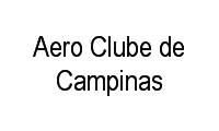 Logo Aero Clube de Campinas em Jardim Santa Mônica
