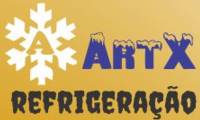 Logo de Artx-Refrigeração em Tupi