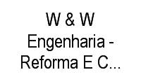 Logo W & W Engenharia - Reforma E Construção