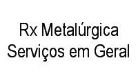 Logo Rx Metalúrgica Serviços em Geral em Barbalho