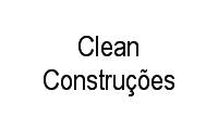Logo Clean Construções em Botafogo