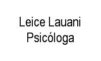 Logo Leice Lauani Psicóloga em Centro