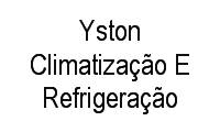 Logo Yston Climatização E Refrigeração em Estrelinha
