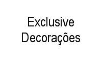 Logo Exclusive Decorações em Cavalhada