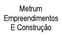 Logo Metrum Empreendimentos E Construção em Botafogo