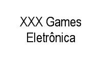 Logo XXX Games Eletrônica em COHAB C