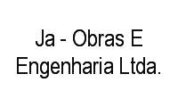 Logo Ja - Obras E Engenharia Ltda. em Realengo