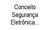 Logo Conceito Segurança Eletrônica E Serviços