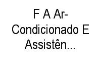 Logo F A Ar-Condicionado E Assistência Técnica 24hs em Flamengo