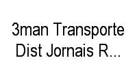 Logo 3man Transporte Dist Jornais Representação Com