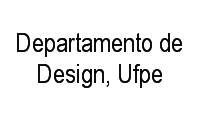 Logo Departamento de Design, Ufpe em Iputinga