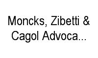 Logo Moncks, Zibetti & Cagol Advocacia E Consultoria Ss em Centro
