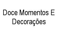 Logo Doce Momentos E Decorações em Jardim Guanabara