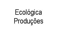 Logo Ecológica Produções em Cachoeira das Garças
