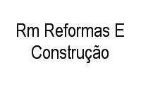 Logo Rm Reformas E Construção em Rio Grande