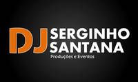 Logo Dj Serginho Santana Boate, Som E Luz