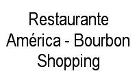 Logo Restaurante América - Bourbon Shopping em Perdizes