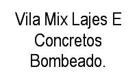 Logo Vila Mix Lajes E Concretos Bombeado. em Cobilândia