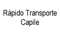 Logo Rápido Transporte Capile em Centro