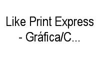 Logo Like Print Express - Gráfica/Copiadora/Digital em São João Batista (Venda Nova)