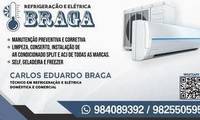 Logo Braga Refrigeração E Elétrica em Novo Aleixo