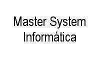 Logo Master System Informática