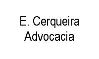 Logo E. Cerqueira Advocacia em São Cristóvão