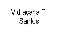 Logo Vidraçaria F. Santos em Águas Brancas