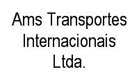 Logo Ams Transportes Internacionais Ltda em Centro