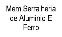 Logo Mem Serralheria de Alumínio E Ferro