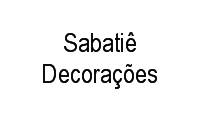 Logo Sabatiê Decorações em Méier