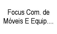 Logo Focus Com. de Móveis E Equip. P/ Esc. Ltda