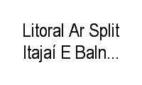 Logo Litoral Ar Split Itajaí E Balneário Camboriú em Fazenda