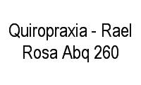 Logo Quiropraxia - Rael Rosa Abq 260 em Cristo Redentor