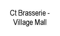 Logo Ct Brasserie - Village Mall em Barra da Tijuca