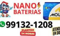 Logo Nano Baterias 24hs em Custódio Pereira