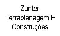 Logo Zunter Terraplanagem E Construções