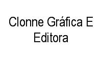 Logo Clonne Gráfica E Editora em Setor Pedro Ludovico