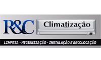Logo R&C Climatização em Santa Tereza