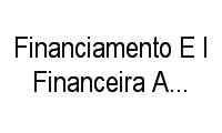 Logo Financiamento E I Financeira Alfa S A Crédito em Vila Regente Feijó