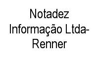 Logo Notadez Informação Ltda-Renner em Cascata