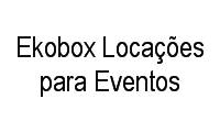 Logo Ekobox Locações para Eventos em Jardim Jockey Club