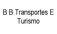 Logo B B Transportes E Turismo