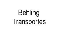Logo Behling Transportes em Centro