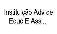 Logo Instituição Adv de Educ E Assist Social Este Brasileira