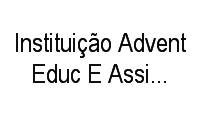 Logo Instituição Advent Educ E Assist Soc Este Brasileira em IBES