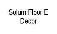 Logo Solum Floor E Decor em Tarumã